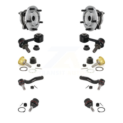Bearing Upper Lower Ball Joint Outer Tie Rod & Link Front Kit (10Pc) For Toyota