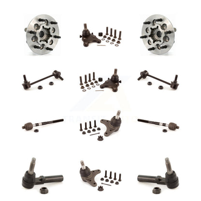 Bearing Upper Lower Ball Joint Outer Inner Tie Rod Link Front Kit For GMC Canyon