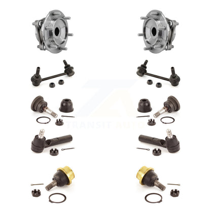 Bearing Upper Lower Ball Joint Outer Tie Rod & Link Front Kit For Toyota Tacoma