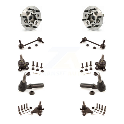 Bearing Upper Lower Ball Joint Outer Tie Rod Link Front Kit (10Pc) For Chevrolet