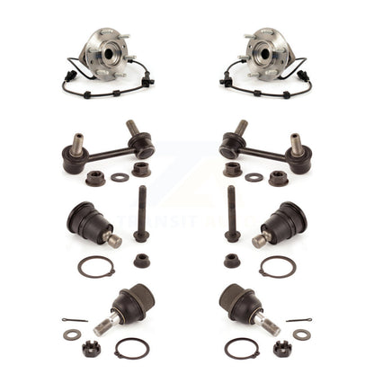 Bearing Upper Lower Ball Joint & Link Front Kit (8Pc) For Chevrolet GMC Envoy XL