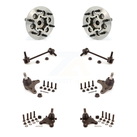 Bearing Upper Lower Ball Joint & Link Front Kit (8Pc) For Chevrolet Colorado GMC
