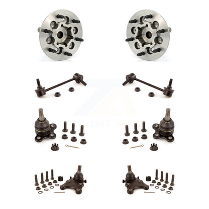 Bearing Upper Lower Ball Joint & Link Front Kit (8Pc) For Chevrolet Colorado GMC