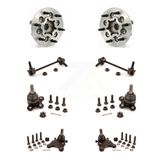 Bearing Upper Lower Ball Joint & Link Front Kit (8Pc) For Chevrolet Colorado GMC
