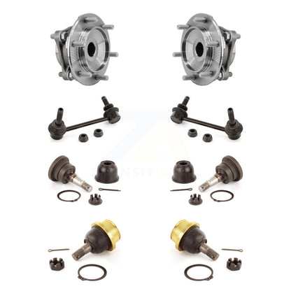 Bearing Upper Lower Ball Joint Link Front Kit (8Pc) For 05-23 Toyota Tacoma 4WD
