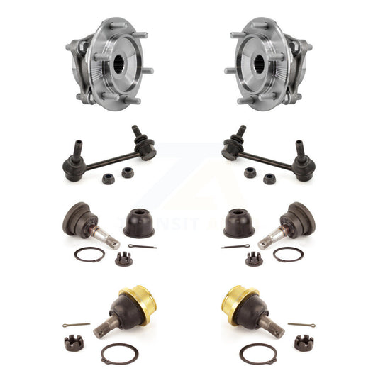 Bearing Upper Lower Ball Joint Link Front Kit (8Pc) For 05-23 Toyota Tacoma 4WD