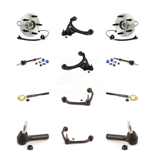 Bearing Lower Upper Arm Outer Inner Tie Rod Link Front Kit (12Pc) For Dakota Ram