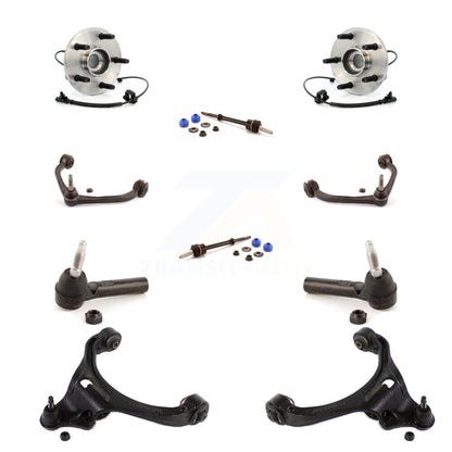 Bearing Lower Upper Control Arm Outer Tie Rod & Link Front Kit (10Pc) For Dakota