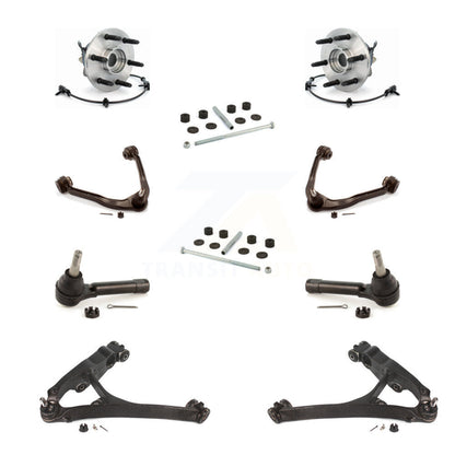 Bearing Lower Upper Control Arm Outer Tie Rod Link Front Kit (10Pc) For GMC 1500