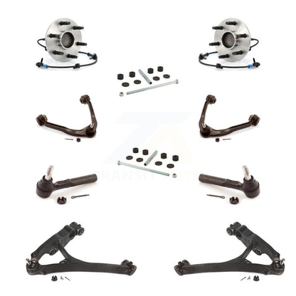 Bearing Lower Upper Arm Outer Tie Rod Link Front Kit (10Pc) For GMC Sierra 1500