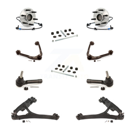 Bearing Lower Upper Control Arm Outer Tie Rod Link Front Kit (10Pc) For GMC 1500