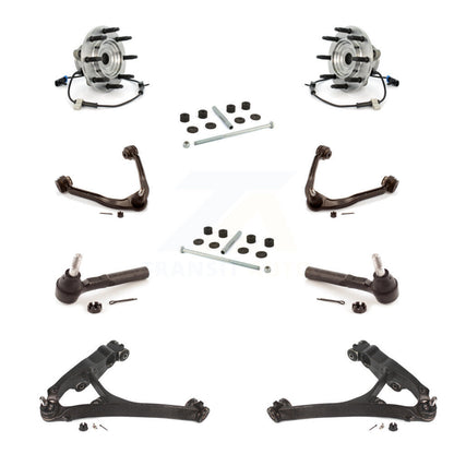 Bearing Lower Upper Control Arm Outer Tie Rod Link Front Kit (10Pc) For 1500 GMC