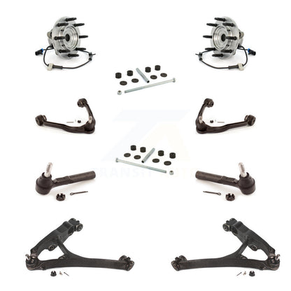 Bearing Lower Upper Control Arm Outer Tie Rod Link Front Kit (10Pc) For 1500 GMC