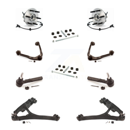 Bearing Lower Upper Control Arm Outer Tie Rod Link Front Kit (10Pc) For 1500 GMC