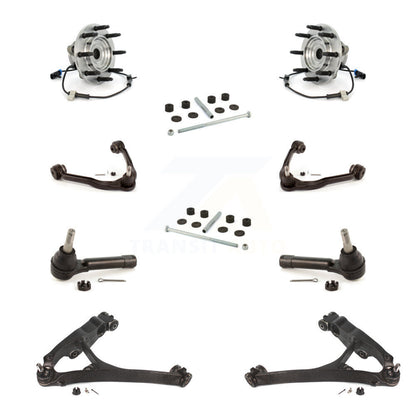 Bearing Lower Upper Control Arm Outer Tie Rod Link Front Kit (10Pc) For 1500 GMC