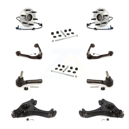 Bearing Lower Upper Arm Outer Tie Rod & Link Front Kit (10Pc) For Chevrolet GMC