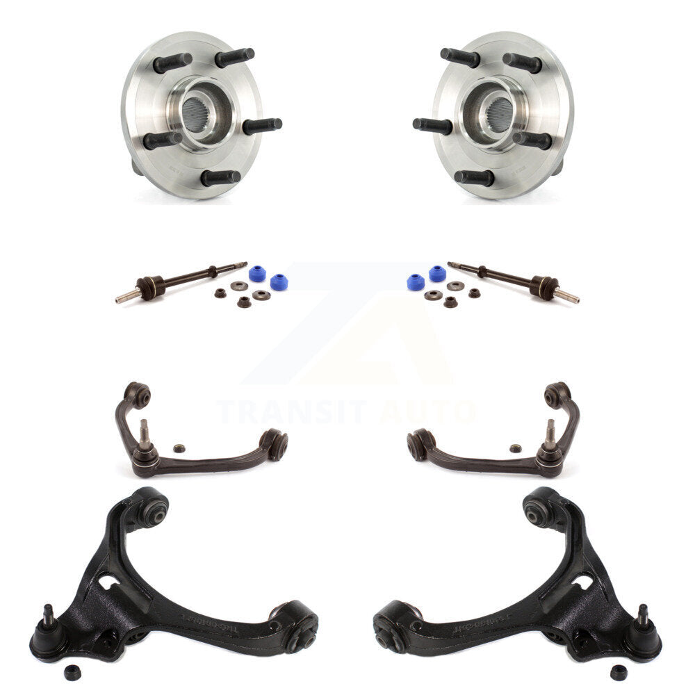 Bearing Lower Upper Control Arm Link Front Kit (8Pc) For Dodge Dakota Mitsubishi