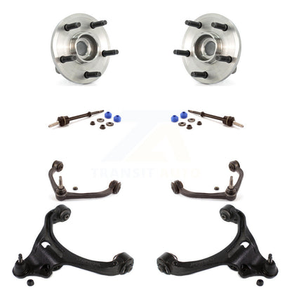 Bearing Lower Upper Control Arm Link Front Kit (8Pc) For Dodge Dakota Mitsubishi