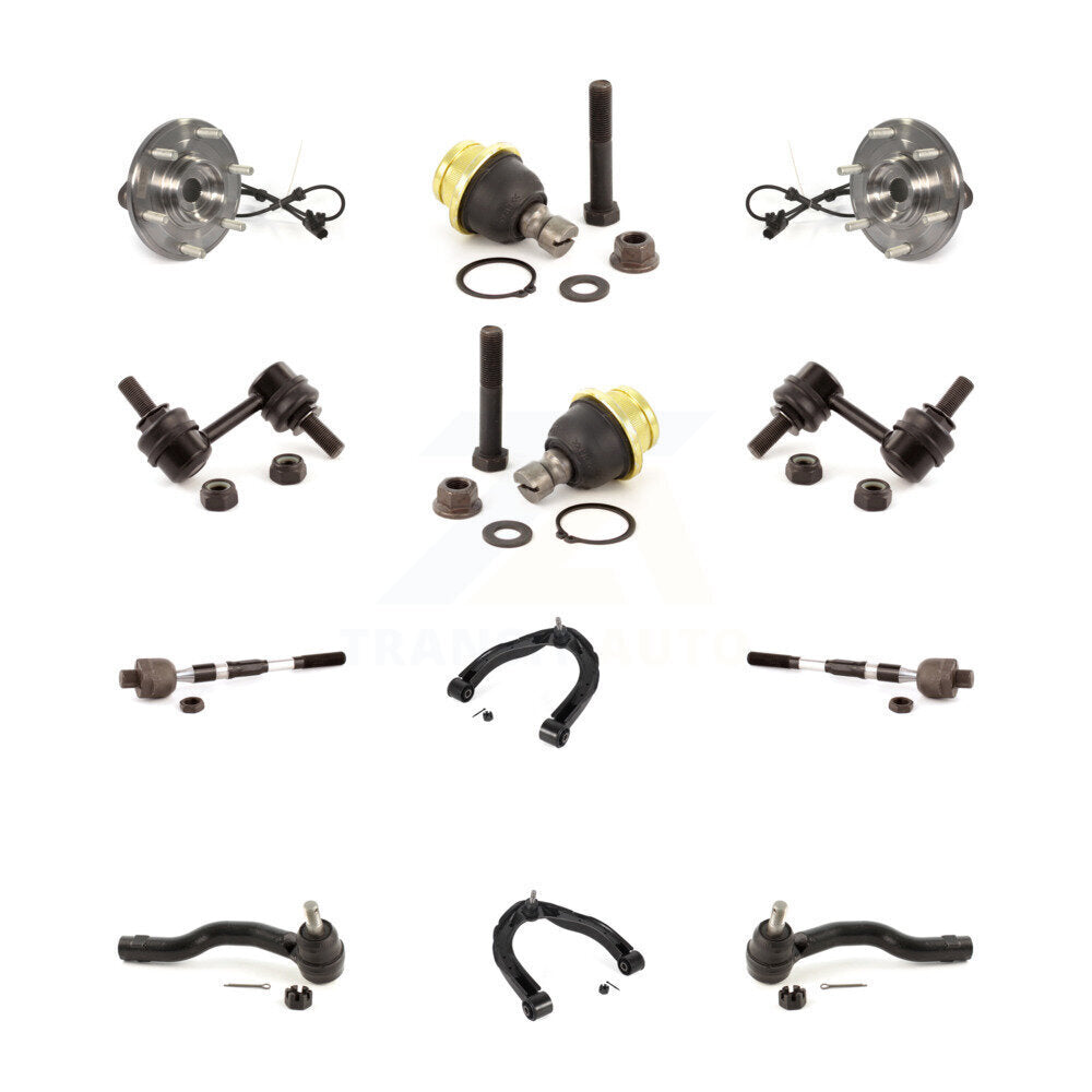 Upper Control Arm Lower Ball Joint Outer Inner Tie Rod Link Front Kit For Nissan