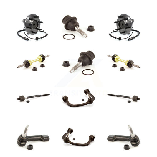 Upper Control Arm Lower Ball Joint Outer Inner Tie Rod & Link Front Kit For Ford