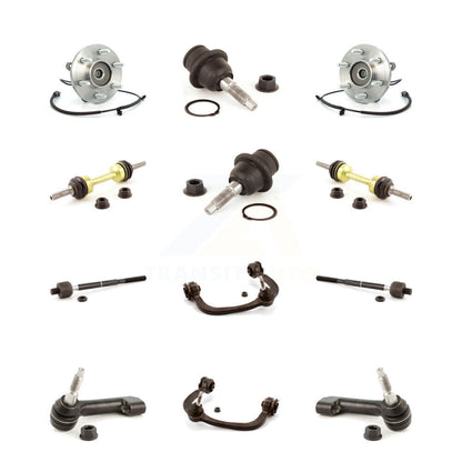 Upper Control Arm Lower Ball Joint Outer Inner Tie Rod & Link Front Kit For Ford