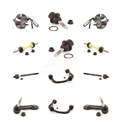 Upper Control Arm Lower Ball Joint Outer Inner Tie Rod & Link Front Kit For Ford