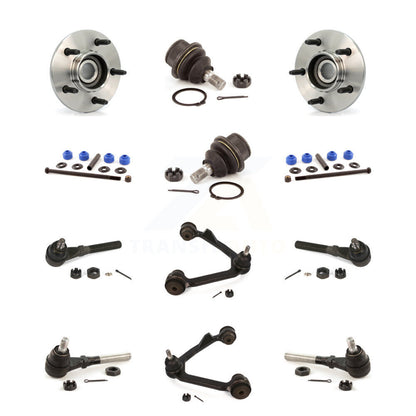 Hub Upper Arm Lower Ball Joint Outer Inner Tie Rod Link Front Kit For Ford F-150