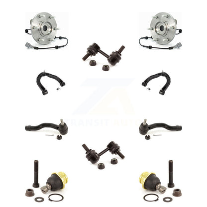 Bearing Upper Control Arm Lower Ball Joint Outer Tie Rod Link Front Kit For QX56