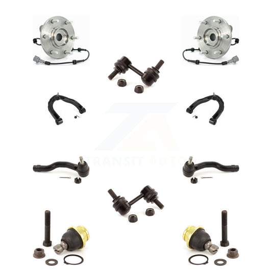 Bearing Upper Control Arm Lower Ball Joint Outer Tie Rod Link Front Kit For QX56
