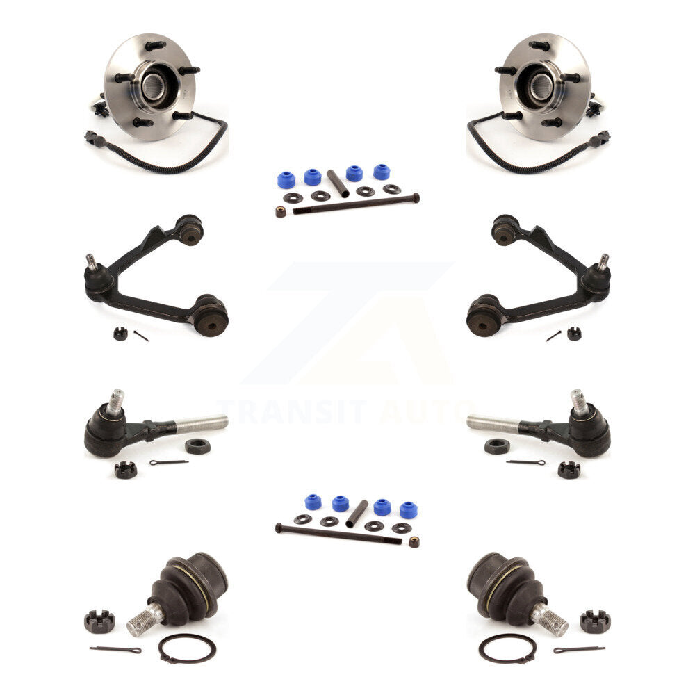 Bearing Upper Arm Lower Ball Joint Outer Tie Rod & Link Front Kit For Ford F-150