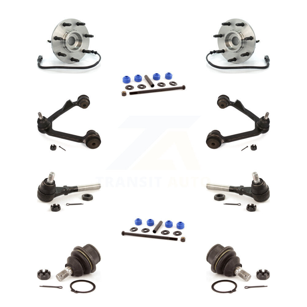 Bearing Upper Arm Lower Ball Joint Outer Tie Rod & Link Front Kit For Ford F-150