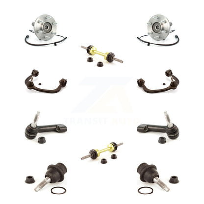 Bearing Upper Control Arm Lower Ball Joint Outer Tie Rod Link Front Kit For Ford