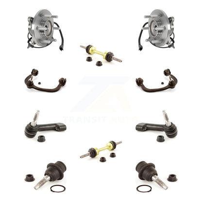 Bearing Upper Control Arm Lower Ball Joint Outer Tie Rod Link Front Kit For Ford