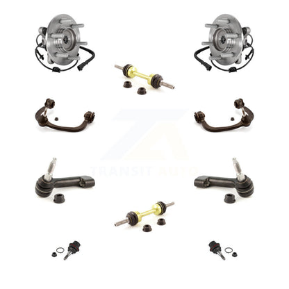 Bearing Upper Control Arm Lower Ball Joint Outer Tie Rod Link Front Kit For Ford