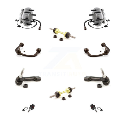 Bearing Upper Control Arm Lower Ball Joint Outer Tie Rod Link Front Kit For Ford