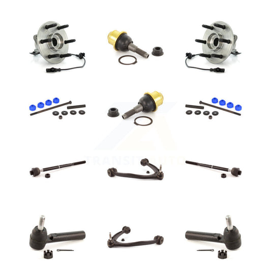 Upper Control Arm Lower Ball Joint Outer Inner Tie Rod Link Front Kit For GMC XL