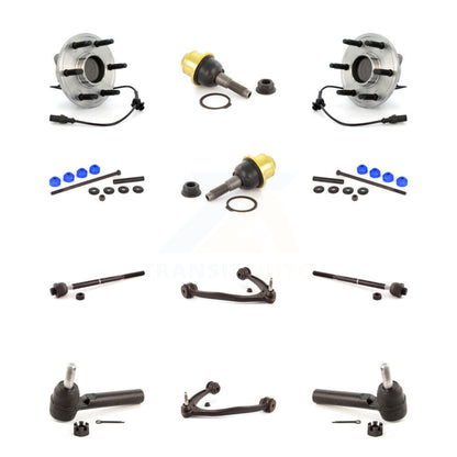 Upper Control Arm Lower Ball Joint Outer Inner Tie Rod Link Front Kit For GMC XL