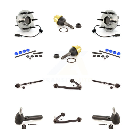 Upper Control Arm Lower Ball Joint Outer Inner Tie Rod Link Front Kit For GMC XL
