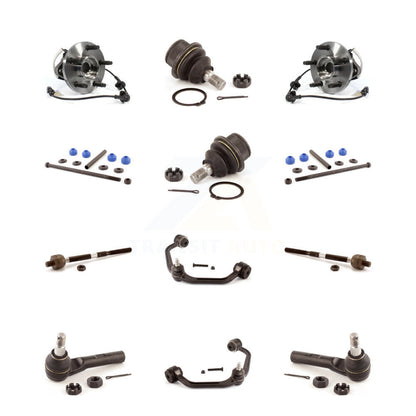 Upper Arm Lower Ball Joint Outer Inner Tie Rod & Link Front Kit For Mazda B4000