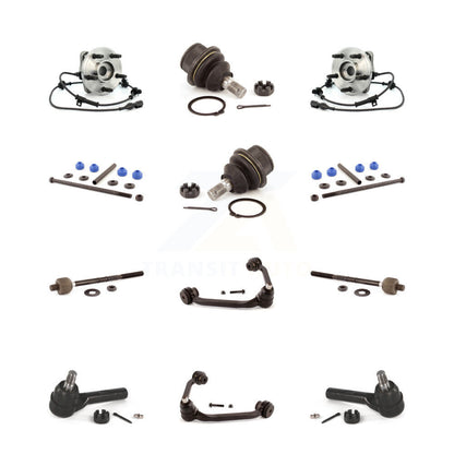 Upper Control Arm Lower Ball Joint Outer Inner Tie Rod & Link Front Kit For Ford