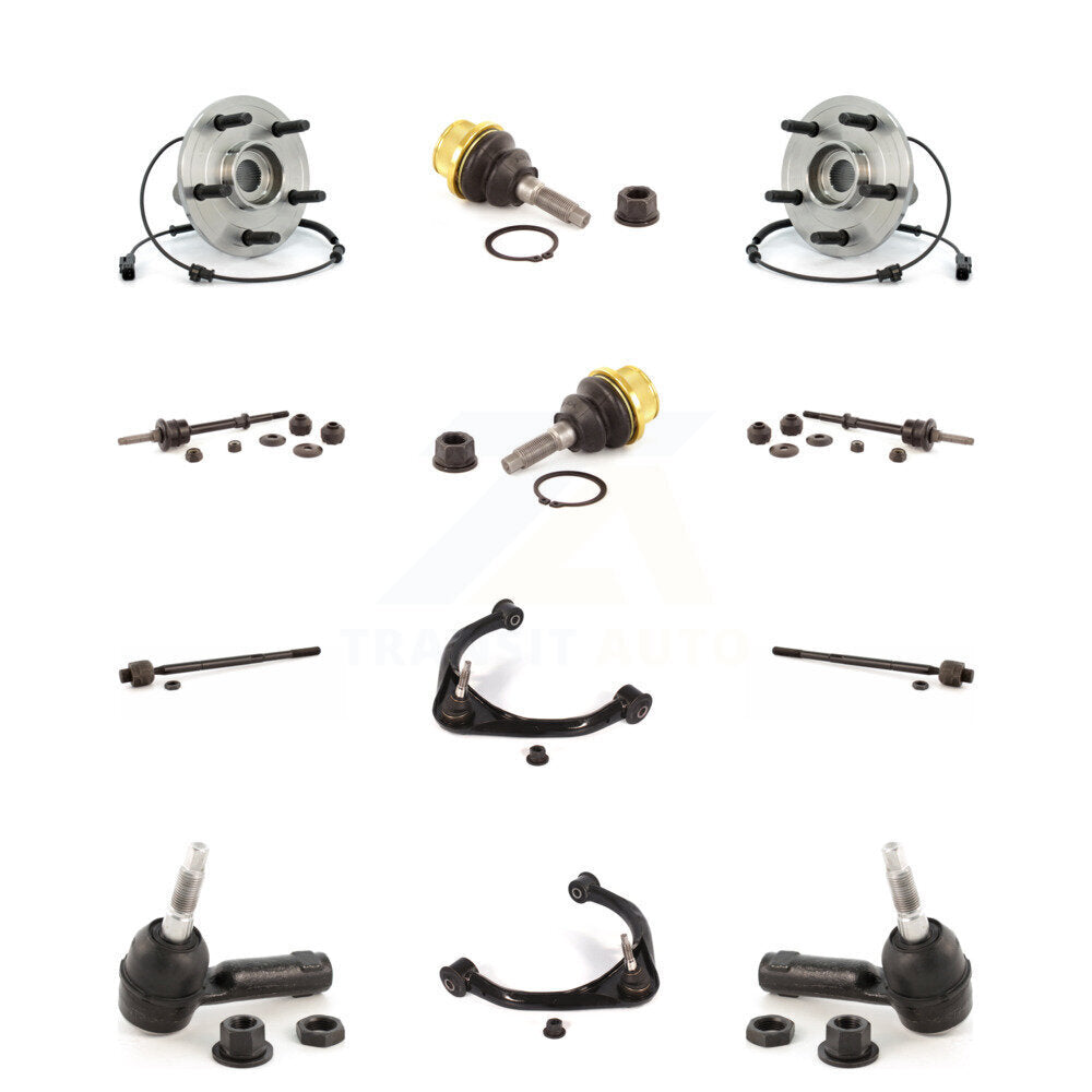 Upper Control Arm Lower Ball Joint Outer Inner Tie Rod Link Front Kit For Dodge