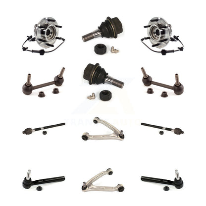 Upper Arm Lower Ball Joint Outer Inner Tie Rod Link Front Kit (12Pc) For Hummer
