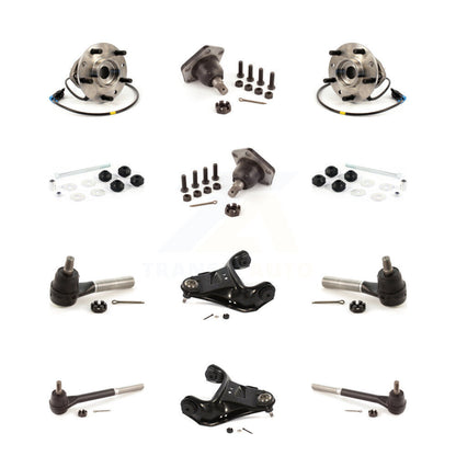 Upper Control Arm Lower Ball Joint Outer Inner Tie Rod & Link Front Kit For GMC