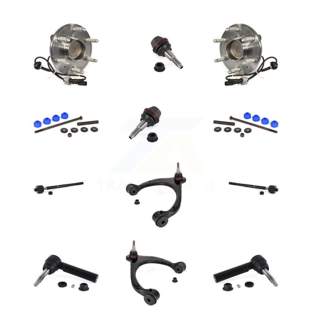Upper Control Arm Lower Ball Joint Outer Inner Tie Rod Link Front Kit For GMC XL