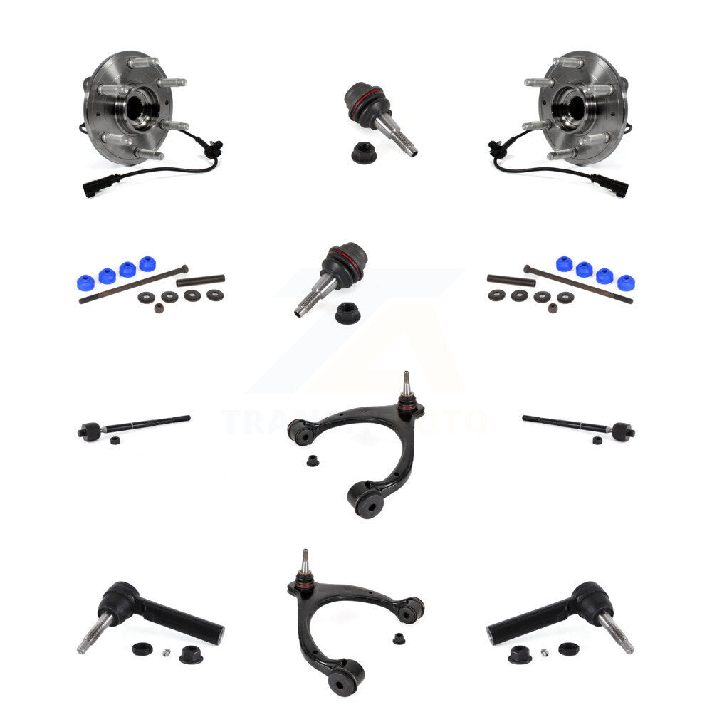 Upper Control Arm Lower Ball Joint Outer Inner Tie Rod Link Front Kit For GMC XL