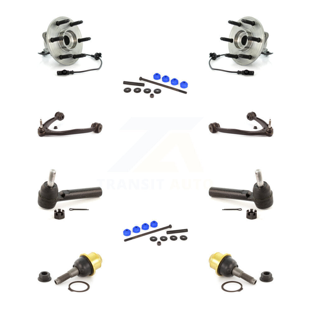 Bearing Upper Control Arm Lower Ball Joint Outer Tie Rod Link Front Kit For GMC
