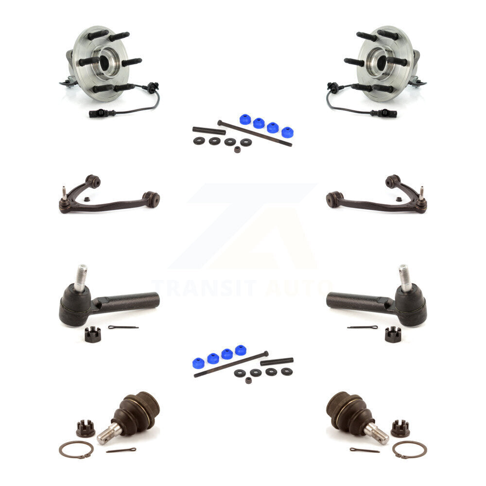 Bearing Upper Control Arm Lower Ball Joint Outer Tie Rod Link Front Kit For GMC