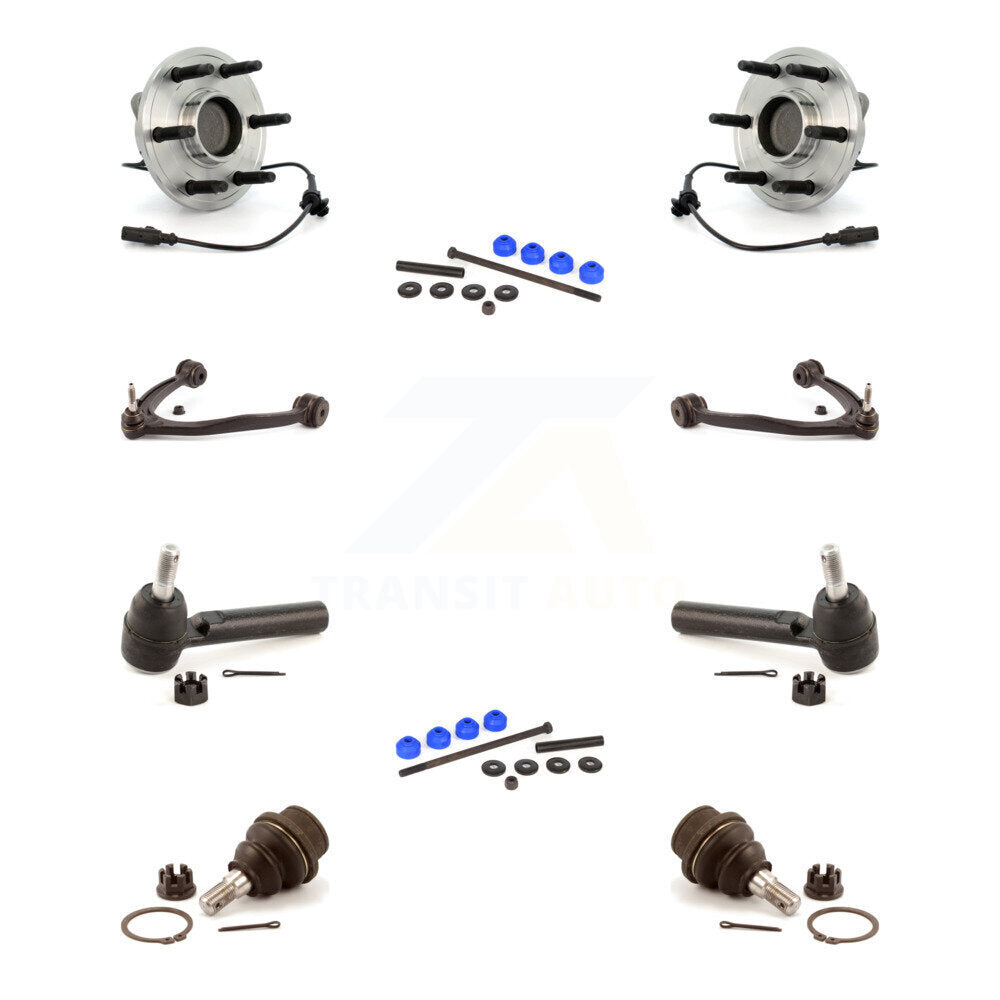 Bearing Upper Control Arm Lower Ball Joint Outer Tie Rod Link Front Kit For GMC