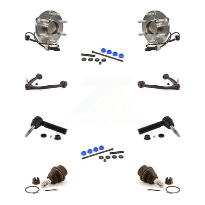 Bearing Upper Control Arm Lower Ball Joint Outer Tie Rod Link Front Kit For GMC