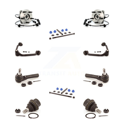 Bearing Upper Arm Lower Ball Joint Outer Tie Rod Link Front Kit (10Pc) For Ford
